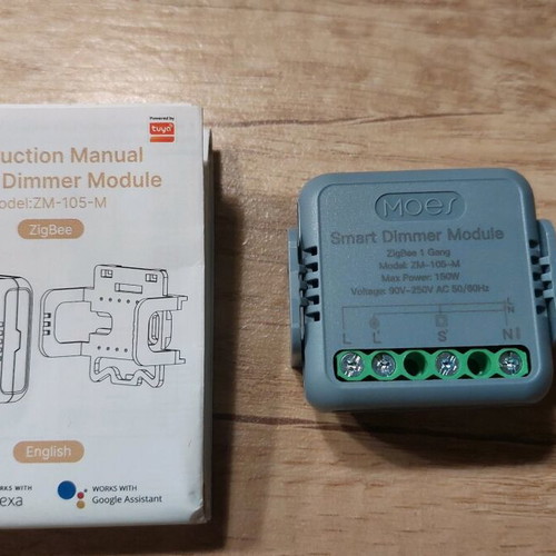 Smart Home Dimmer Zigbee Tuya Smartlife Module new