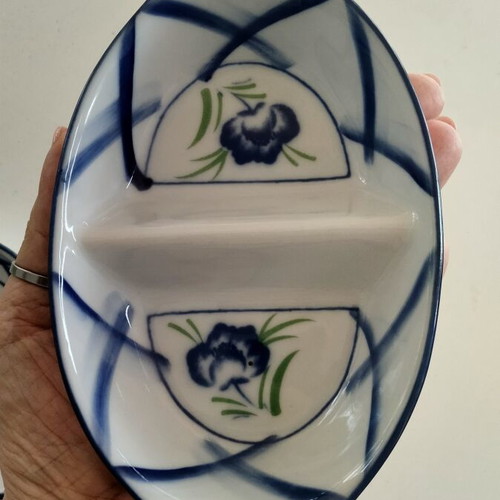 Vintage Ceramic Serving Set 4 Pieces 1980 like new