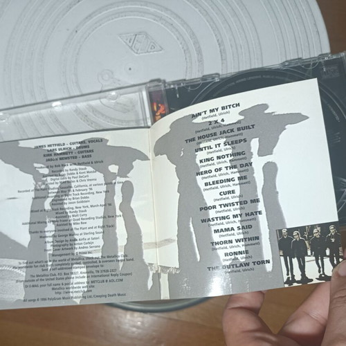 Metallica Load CD used, heavy metal