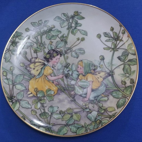 Bradex wall plate collection 6 pcs used, Villeroy & Boch, Flower Fairies