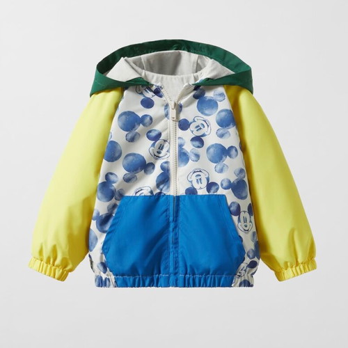 Zara Mickey Mouse raincoat like new