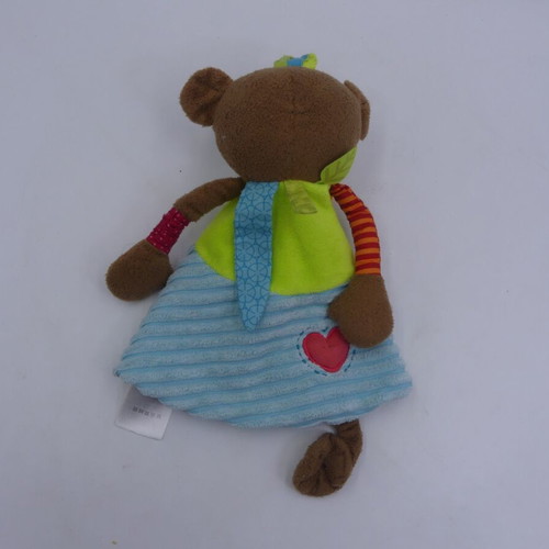 Haba plush monkey doll used, baby toy