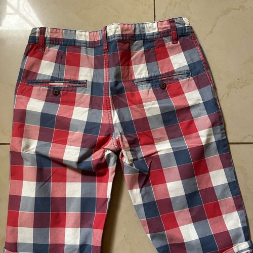 Ativo Teen Fabric Checked Bermuda Like New, Size 164 cm