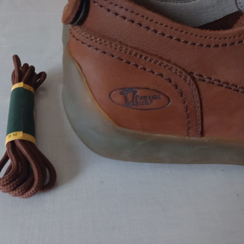 Panama Jack leather men's shoes brown new size 41