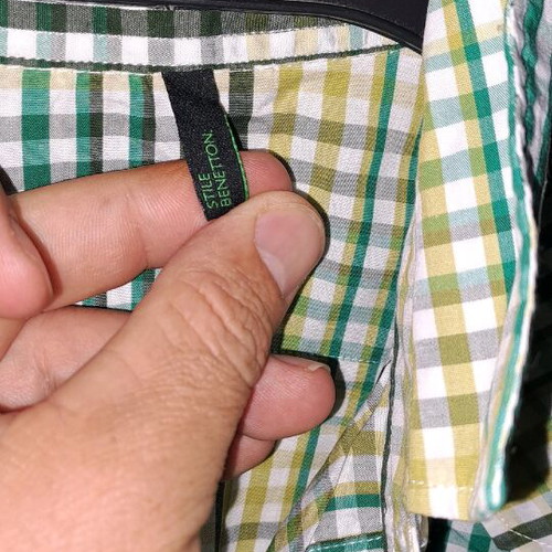 Benetton style nr S shirt multicolored like new