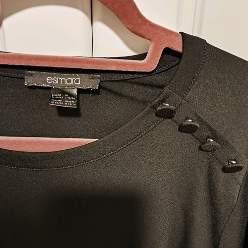 Esmara black dress Large elastic like new