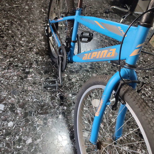 All-Mountain Alpina 2024 mountain bike like new, 24 inch, blue