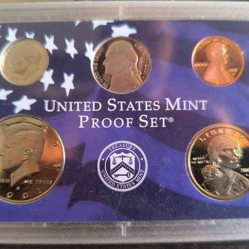 Official Proof Set 2001 new, U.S. Mint edition