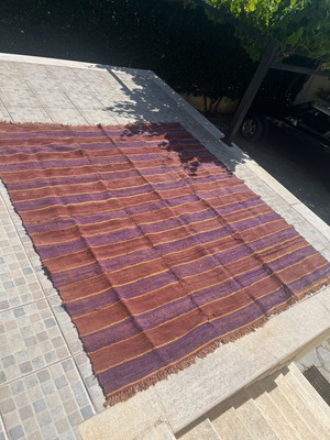 Handmade Kourelo rug like new, 2m x 2m, 1940s-50s