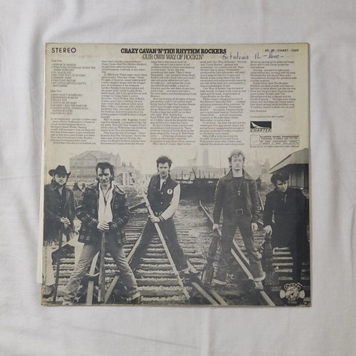 Crazy Cavan 'N' The Rhythm Rockers Our Own Way Of Rockin' LP like new