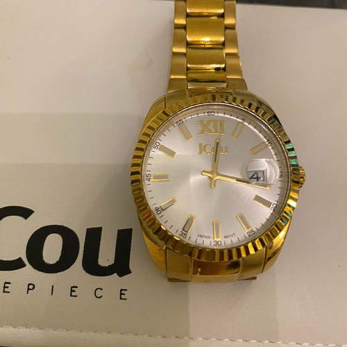 Jcou women's watch used with gold bracelet
