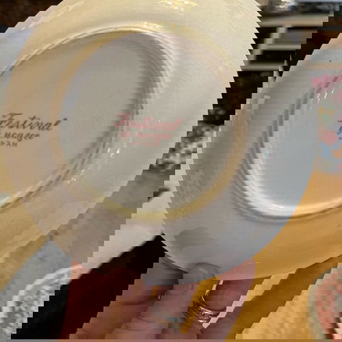 Σετ Vintage Πορσελάνης Μεταχειρισμένο (2 τμχ) Wood & Sons England και Ucagco Japan