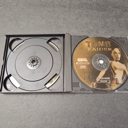 Tomb Raider I and II PC game used, Greek edition