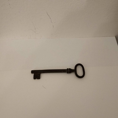 Door key old used from 1920 era