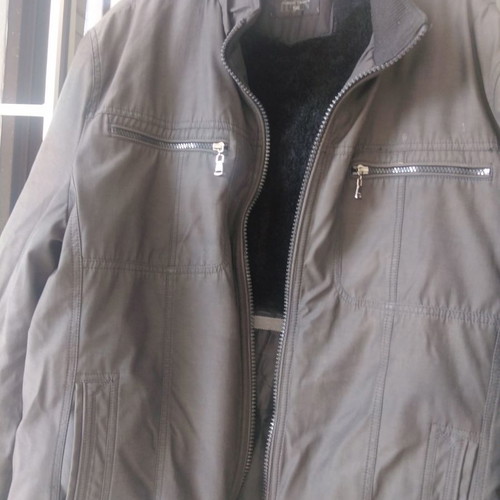 Men's jacket dark gray XXL used