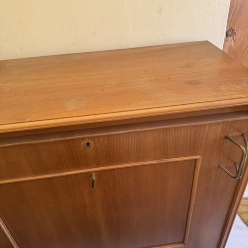 Vintage Commo-Lit Cabinet Bed used, single foldable bed