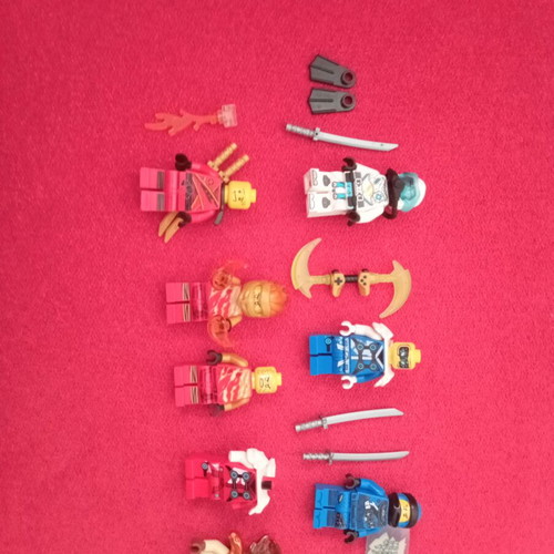 Lego Ninjago minifigures like new