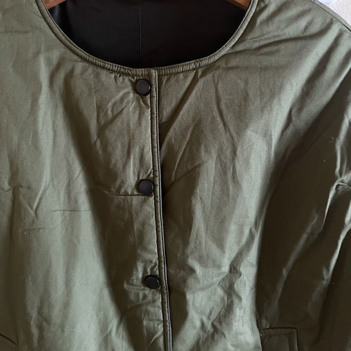 H&M reversible bomber jacket XXL, black and dark green