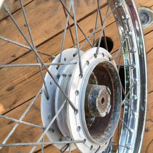 Εμπρός τροχός Futaba Japan 1.40x17 για Yamaha Town Mate T50/T80 (01/88)