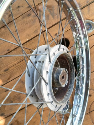 Εμπρός τροχός Futaba Japan 1.40x17 για Yamaha Town Mate T50/T80 (01/88)