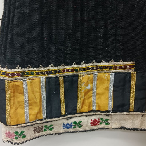 Traditional wool dress used, collectible vintage