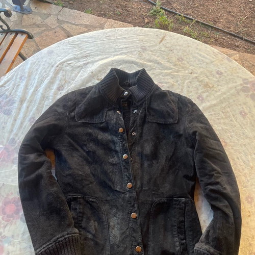Toi&Moi women's leather jacket like new black size M