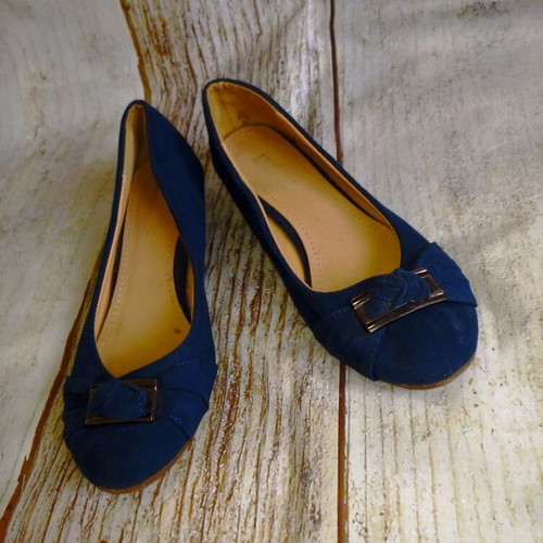 Suede ballerinas *JFLOWERS*. In excellent condition.