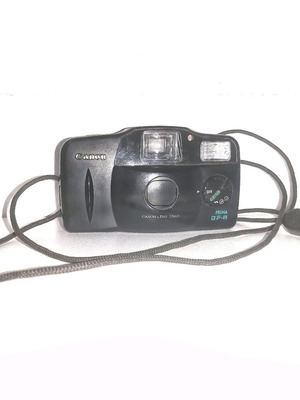 Canon analog camera used with rust near battery compartment
