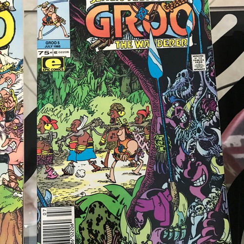 Groo The Wanderer set of 9 comics like new, 1985, Marvel