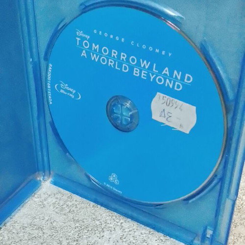 Tomorrowland Blu-Ray with Greek subtitles