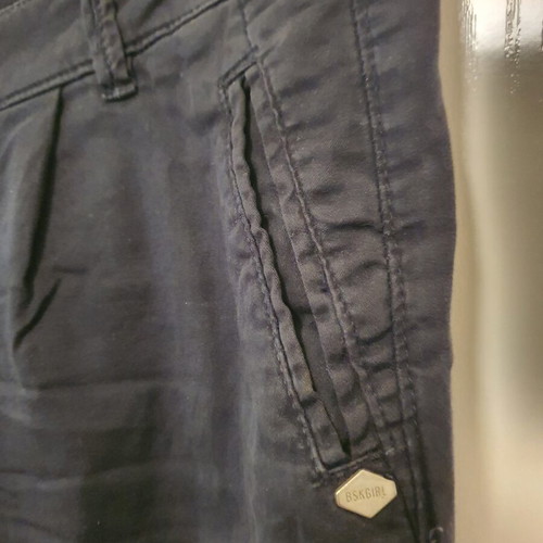 Bershka blue slim pants used, size L 40 12