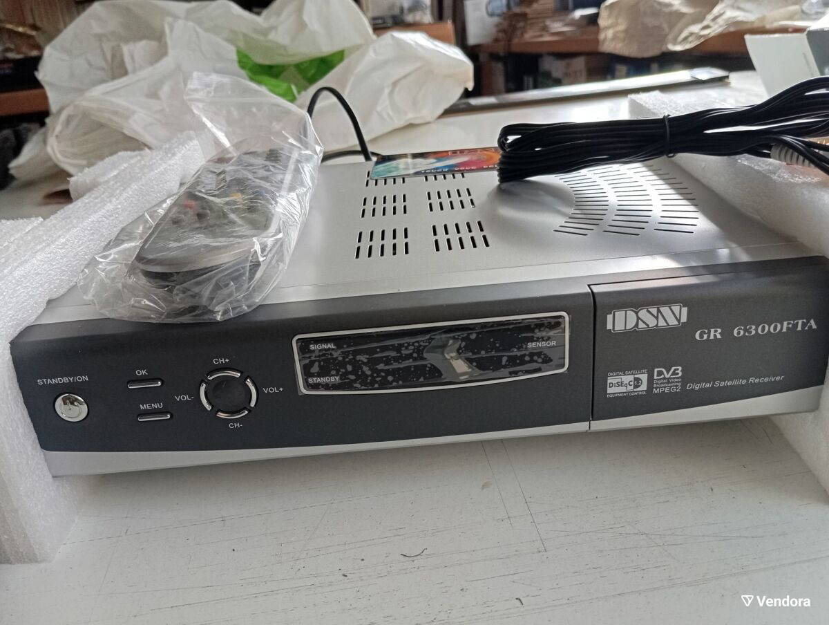 ΔορυφορικόςδέκτηςDSNGR6300FTAdigitalsatellitereceiverσανκαινούργιος