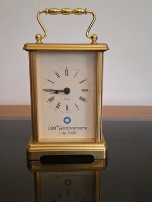 Επιτραπέζιο ρολόι anniversary Quartz σαν καινούργιο με μπαταρία