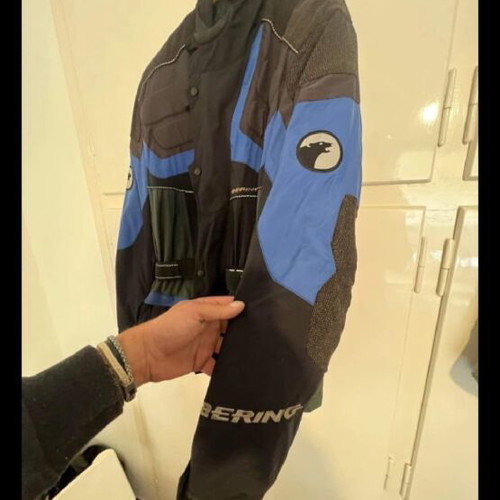 Bering motorcycle jacket 3XL Cordura with full protections and removable winter lining