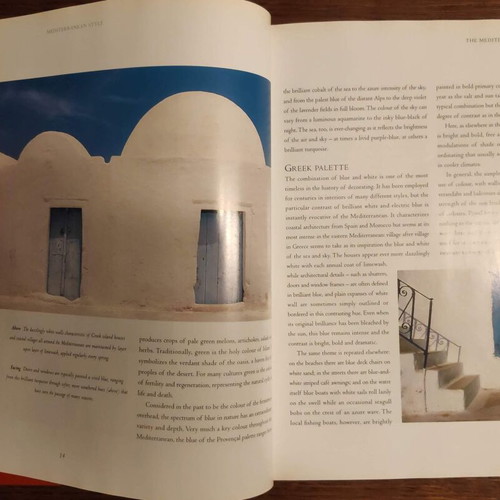 Mediterranean Style style book like new, Catherine Haig 1997