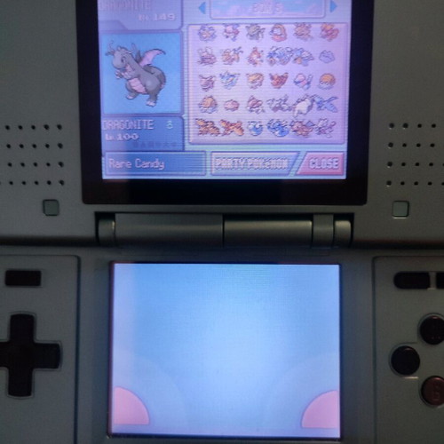 Pokemon Pearl game cartridge like new with shiny Pokemon and items