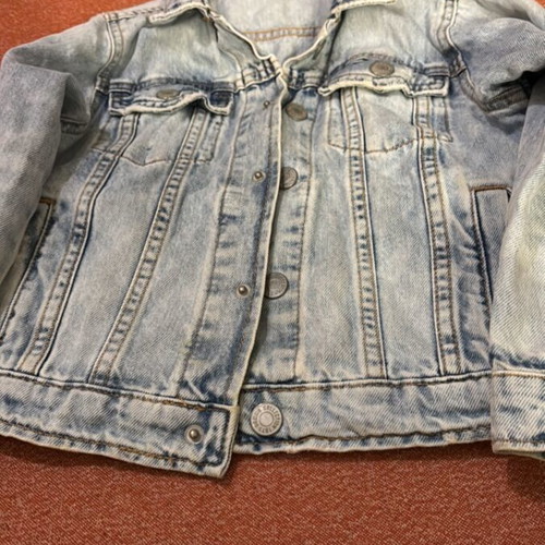 Zara denim jacket, blue, size 116 cm, age 6 years