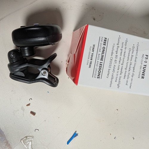 Fender guitar tuner new