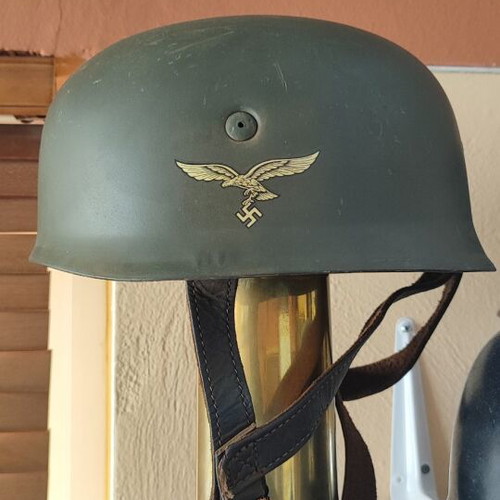 German paratrooper helmet WW2 like new replica