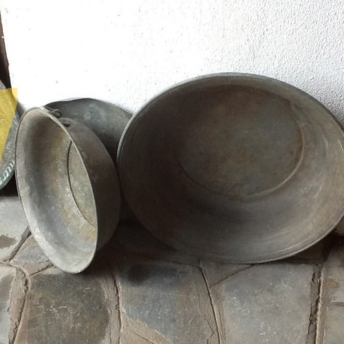 Copper items used, very old, from 1955 era