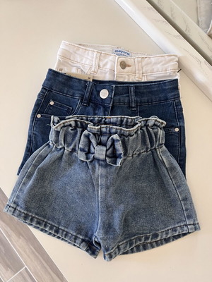 Shorts set for girl 2-3 years new, 3 pieces