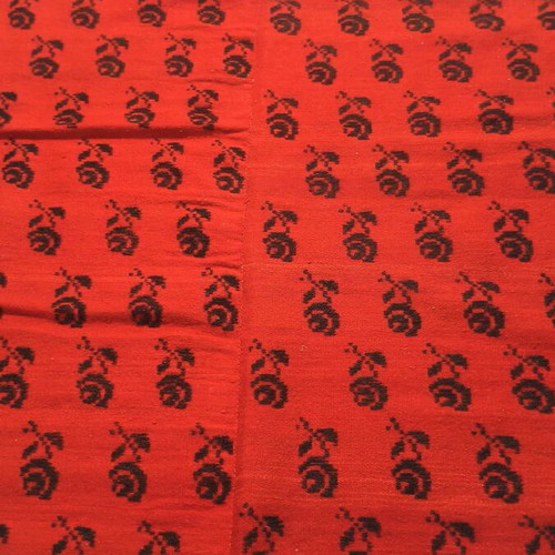 Authentic Cretan Patania wool blanket vintage circa 1960, handmade