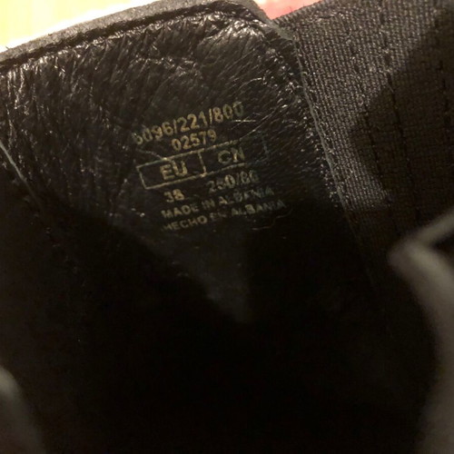 Massimo Dutti women's ankle boots 38 black like new