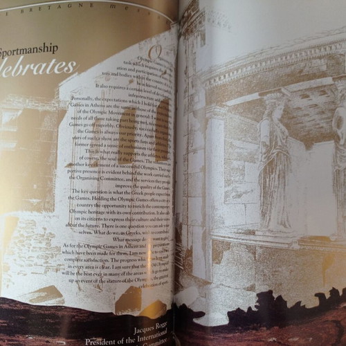 Grande Bretagne luxury hotel collectible edition 2004