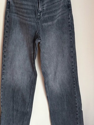 Zara 90s full length gray jeans like new, size S