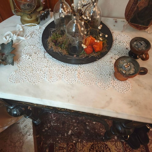 Marble table like new