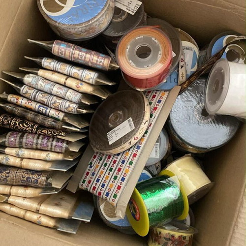 Fabric trims like new, large stock
