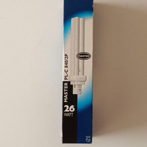 Philips Master PL-C 26W 840/2P fluorescent lamp new