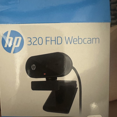 HP 320 FHD Webcam 1080p with Microphone new