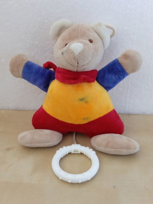 Lidl Paradise Toys музикална плюшена мечка употребявана, 16см